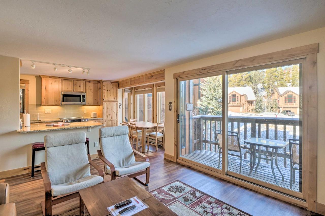 Ski-In Breck Condo Walk To Shops And Restaurants! ブリッケンリッジ エクステリア 写真