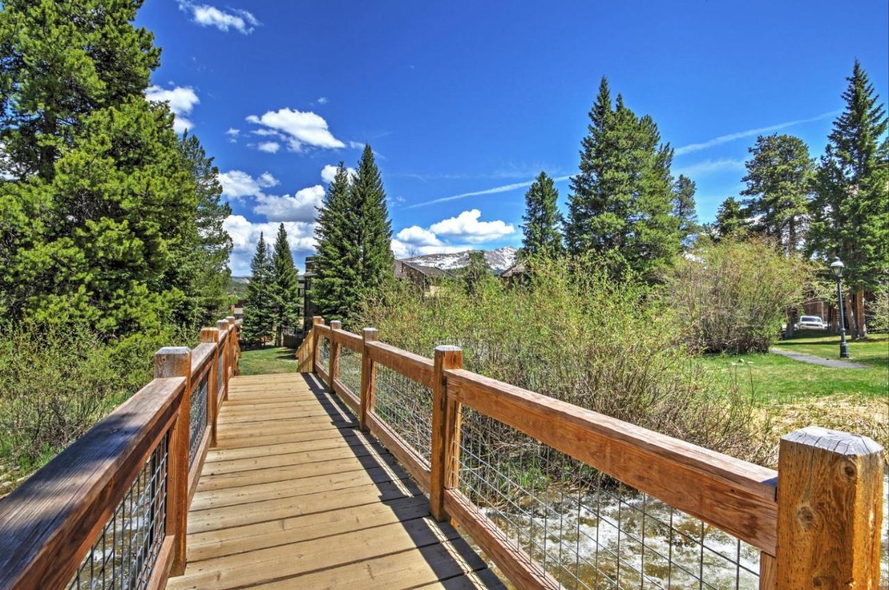 Ski-In Breck Condo Walk To Shops And Restaurants! ブリッケンリッジ エクステリア 写真