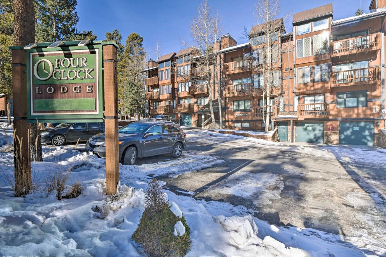 Ski-In Breck Condo Walk To Shops And Restaurants! ブリッケンリッジ エクステリア 写真